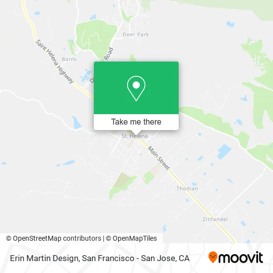 Erin Martin Design map