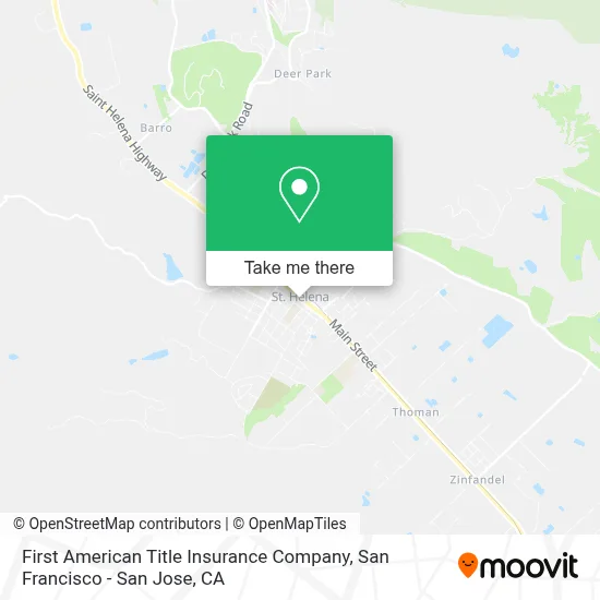 First American Title Insurance Company map