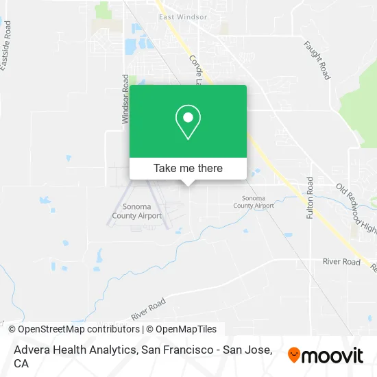 Advera Health Analytics map