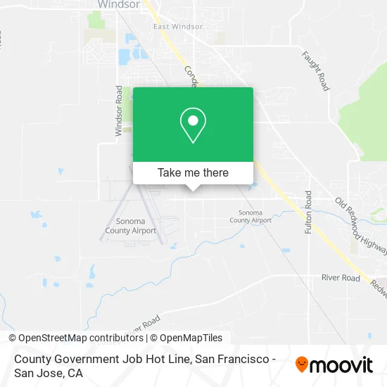 County Government Job Hot Line map