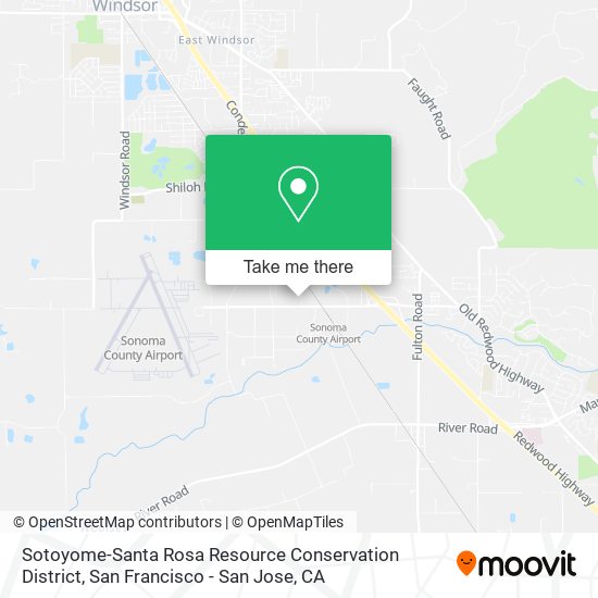 Sotoyome-Santa Rosa Resource Conservation District map