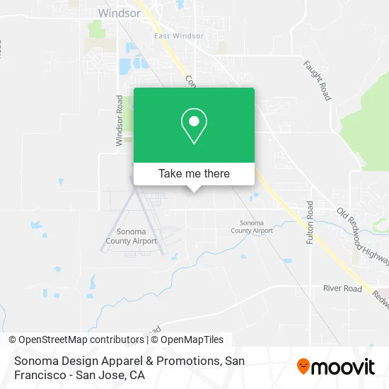 Sonoma Design Apparel & Promotions map