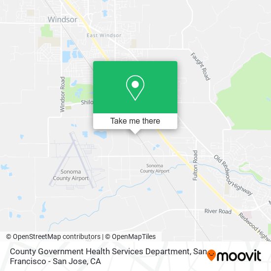 Mapa de County Government Health Services Department