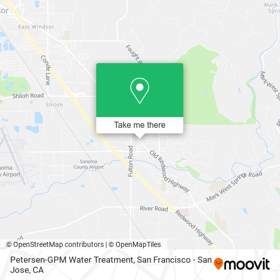 Petersen-GPM Water Treatment map
