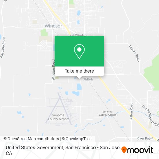 Mapa de United States Government