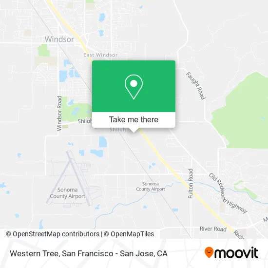 Western Tree map