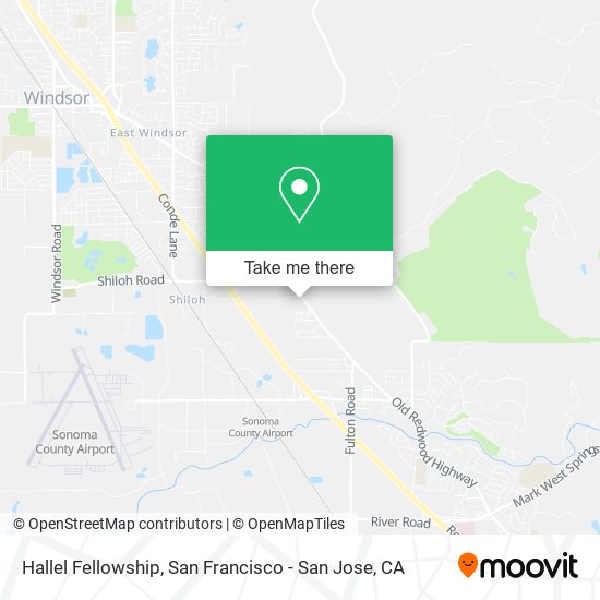 Mapa de Hallel Fellowship