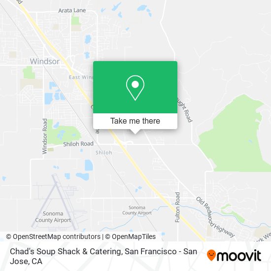 Mapa de Chad's Soup Shack & Catering