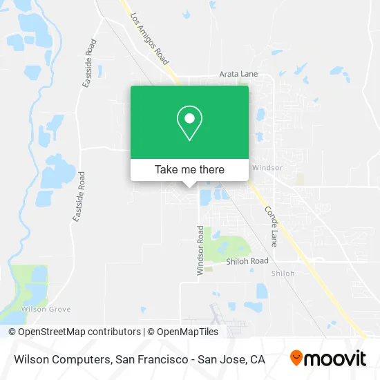 Wilson Computers map