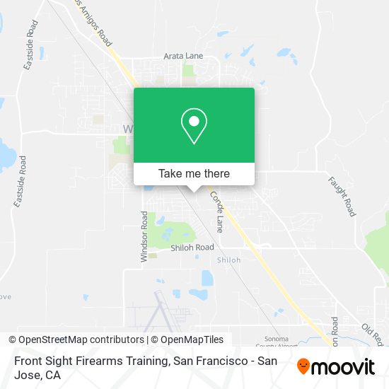 Front Sight Firearms Training map