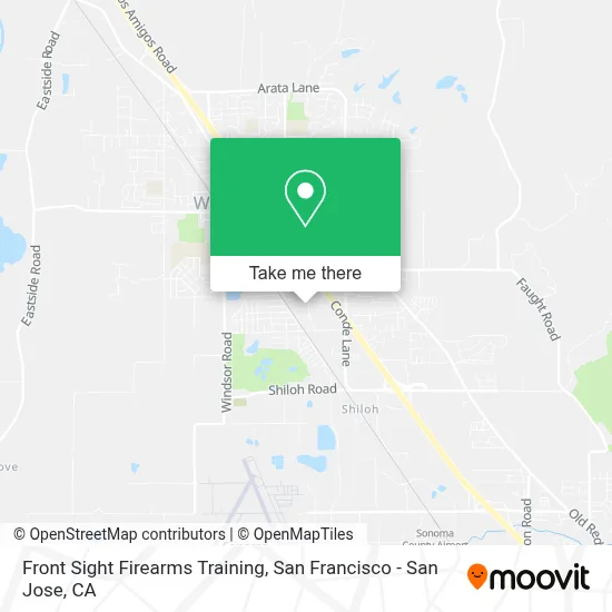 Front Sight Firearms Training map