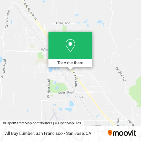 Mapa de All Bay Lumber
