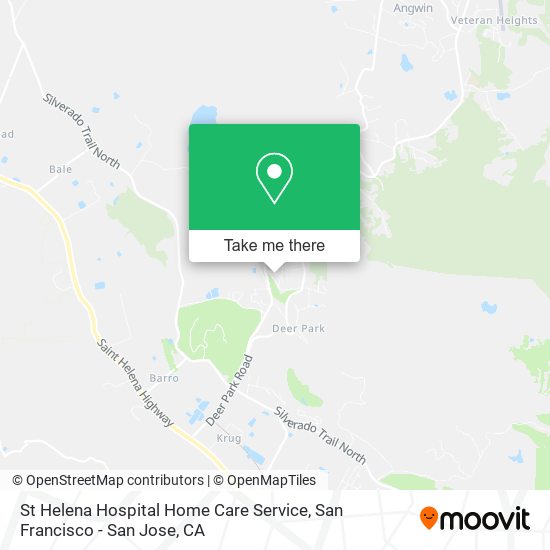 St Helena Hospital Home Care Service map