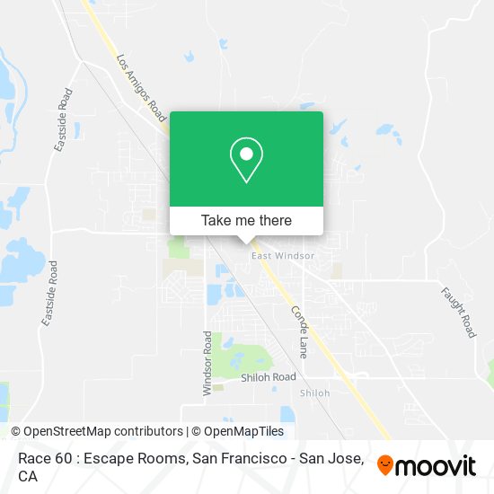 Mapa de Race 60 : Escape Rooms