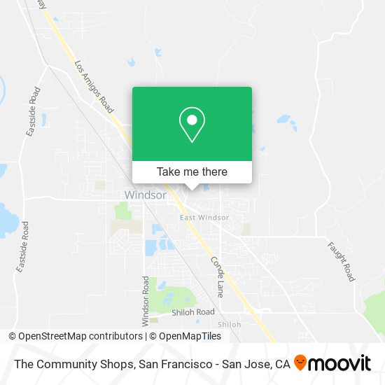 The Community Shops map