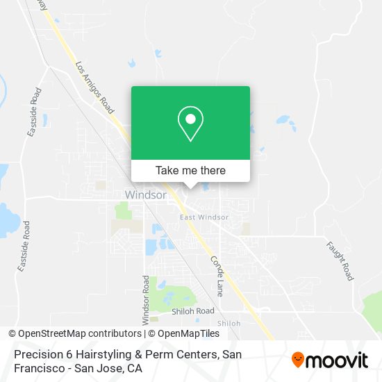 Precision 6 Hairstyling & Perm Centers map