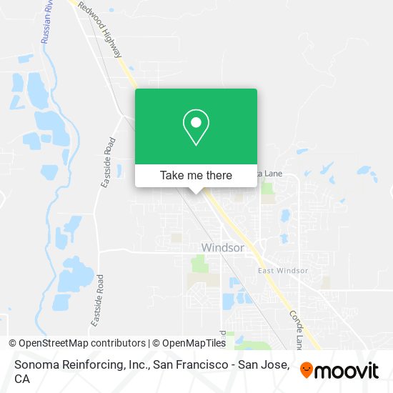 Sonoma Reinforcing, Inc. map