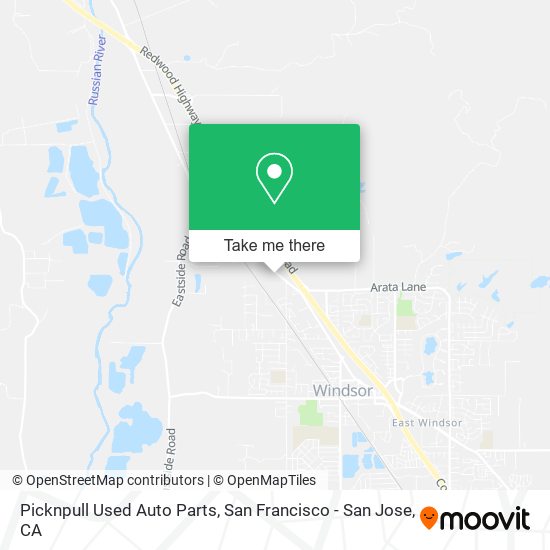 Picknpull Used Auto Parts map