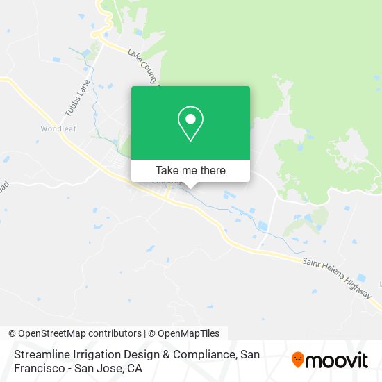 Streamline Irrigation Design & Compliance map