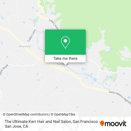 Mapa de The Ultimate Kerr Hair and Nail Salon