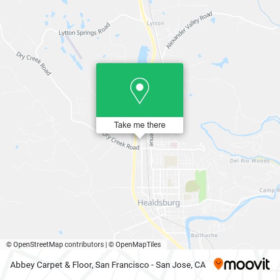 Abbey Carpet & Floor map