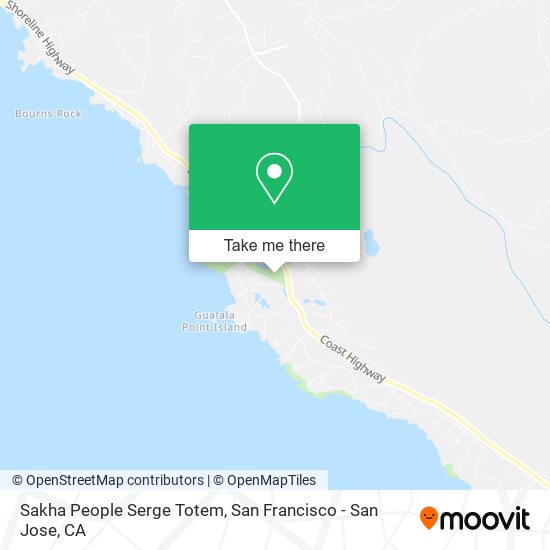 Sakha People Serge Totem map