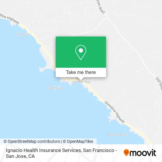 Ignacio Health Insurance Services map