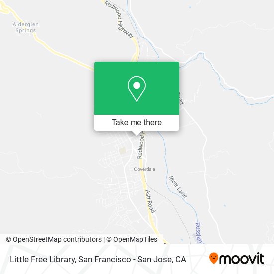 Little Free Library map