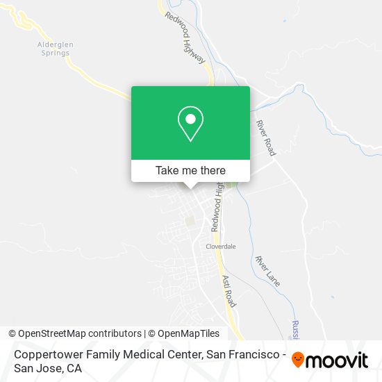 Mapa de Coppertower Family Medical Center