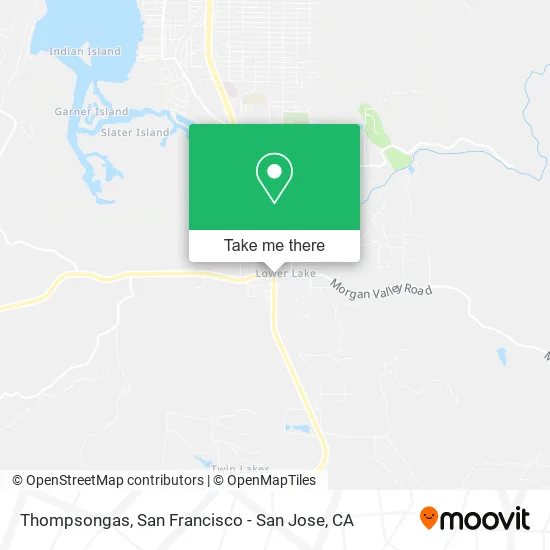 Thompsongas map