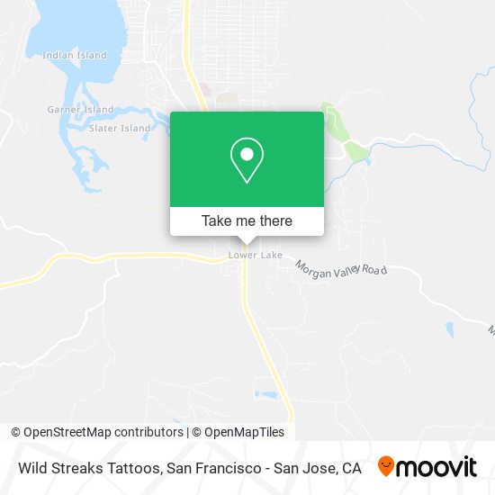 Wild Streaks Tattoos map