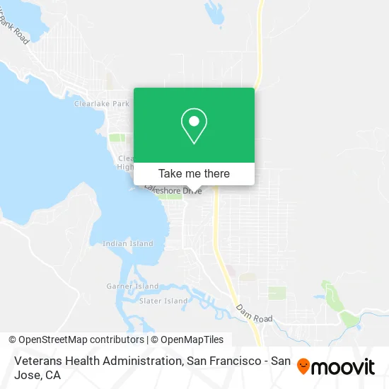 Mapa de Veterans Health Administration