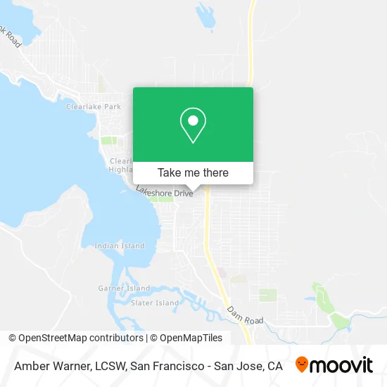 Mapa de Amber Warner, LCSW