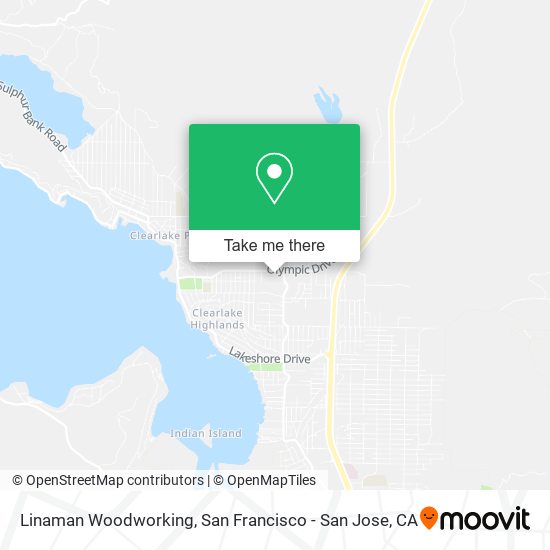 Linaman Woodworking map