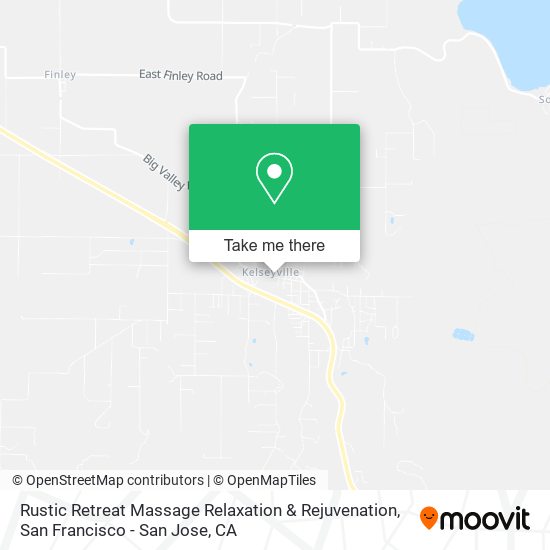 Mapa de Rustic Retreat Massage Relaxation & Rejuvenation
