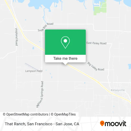 That Ranch map