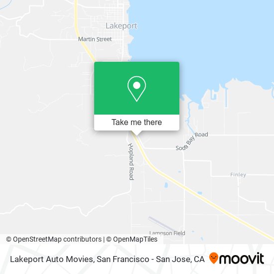 Lakeport Auto Movies map