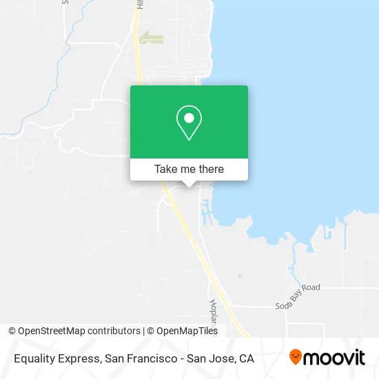 Mapa de Equality Express