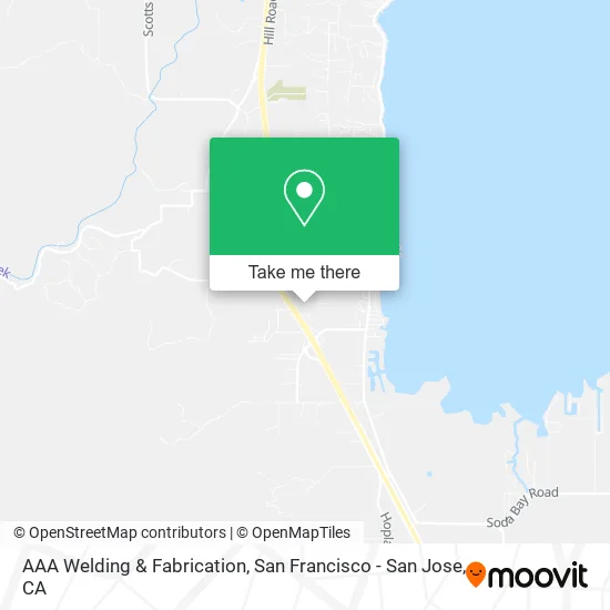 Mapa de AAA Welding & Fabrication