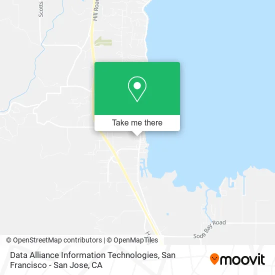 Mapa de Data Alliance Information Technologies