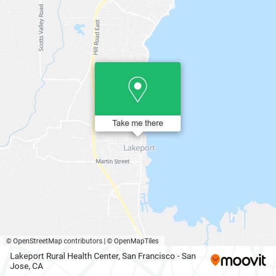 Mapa de Lakeport Rural Health Center