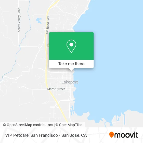 VIP Petcare map