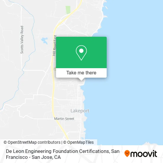 De Leon Engineering Foundation Certifications map