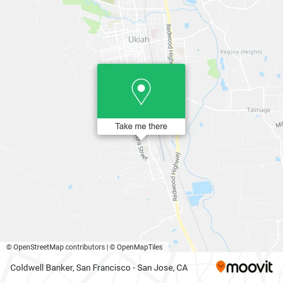 Mapa de Coldwell Banker
