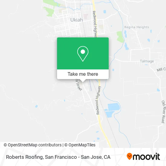 Mapa de Roberts Roofing