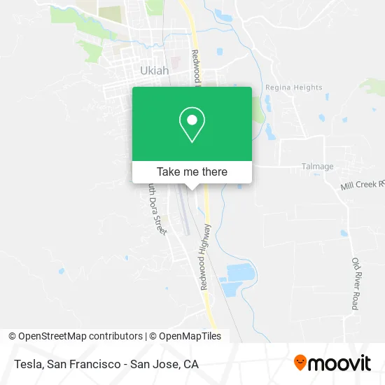 Mapa de Tesla