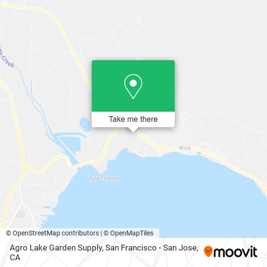 Mapa de Agro Lake Garden Supply