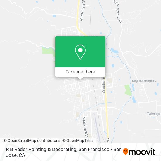 Mapa de R B Rader Painting & Decorating