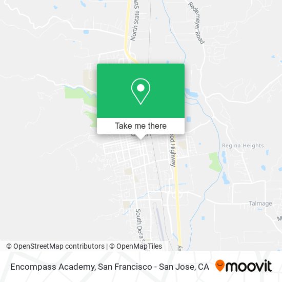 Mapa de Encompass Academy