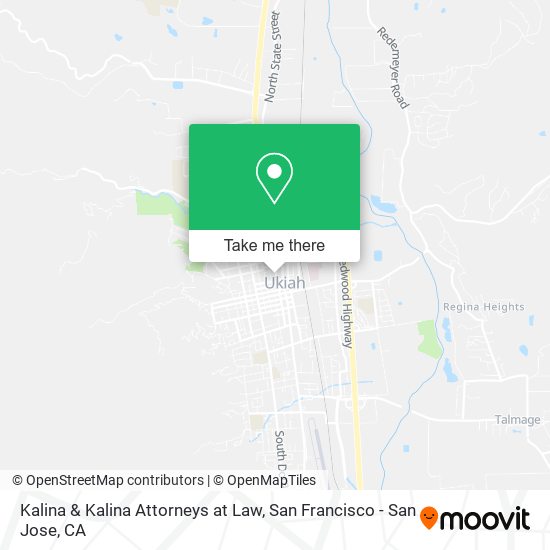 Kalina & Kalina Attorneys at Law map